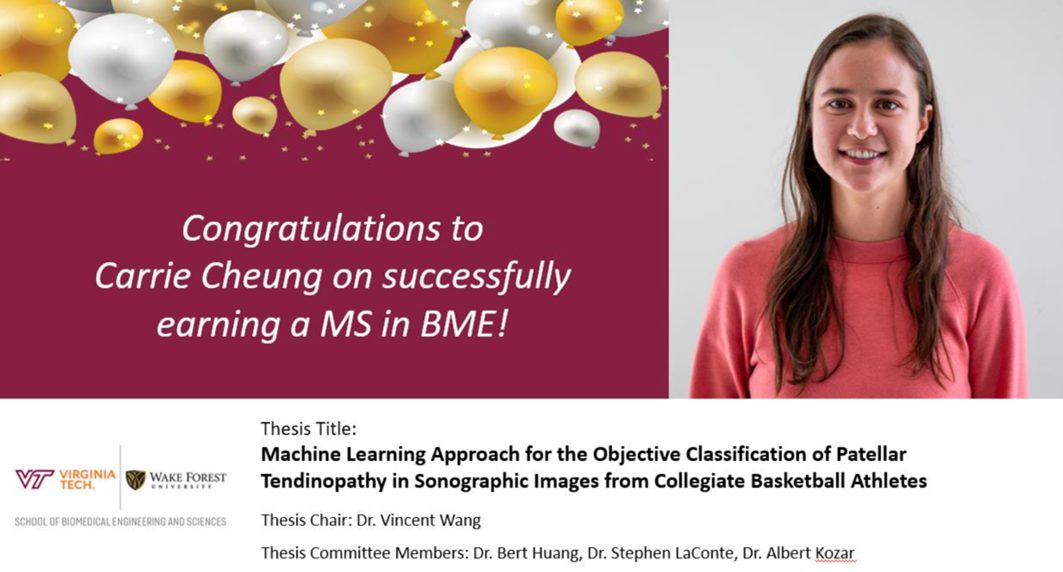 Congratulations Carrie!